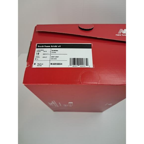 New Balance Fresh Foam Arishi v4 Men 8.5 Running Shoes Light Grey main image 6